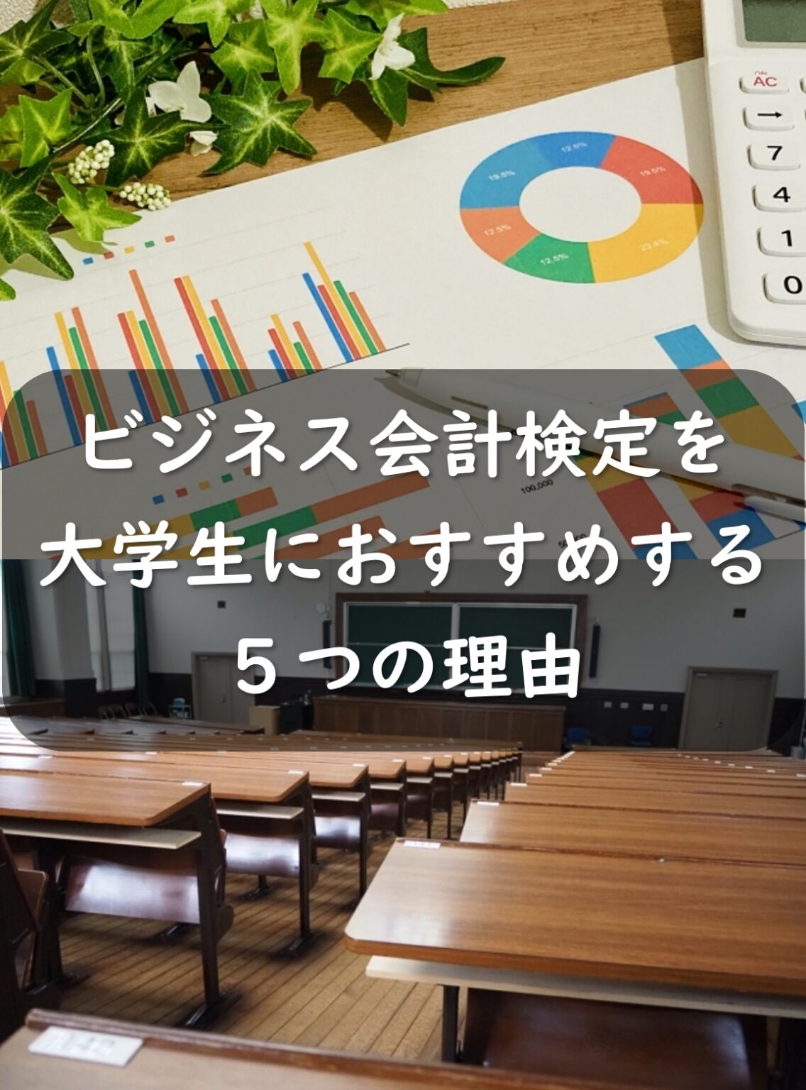 大学生にビジネス会計検定がおすすめな5つの理由