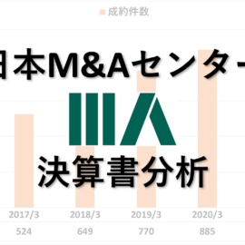 日本M&Aセンター：決算書分析