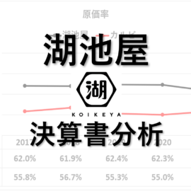 湖池屋：決算書分析